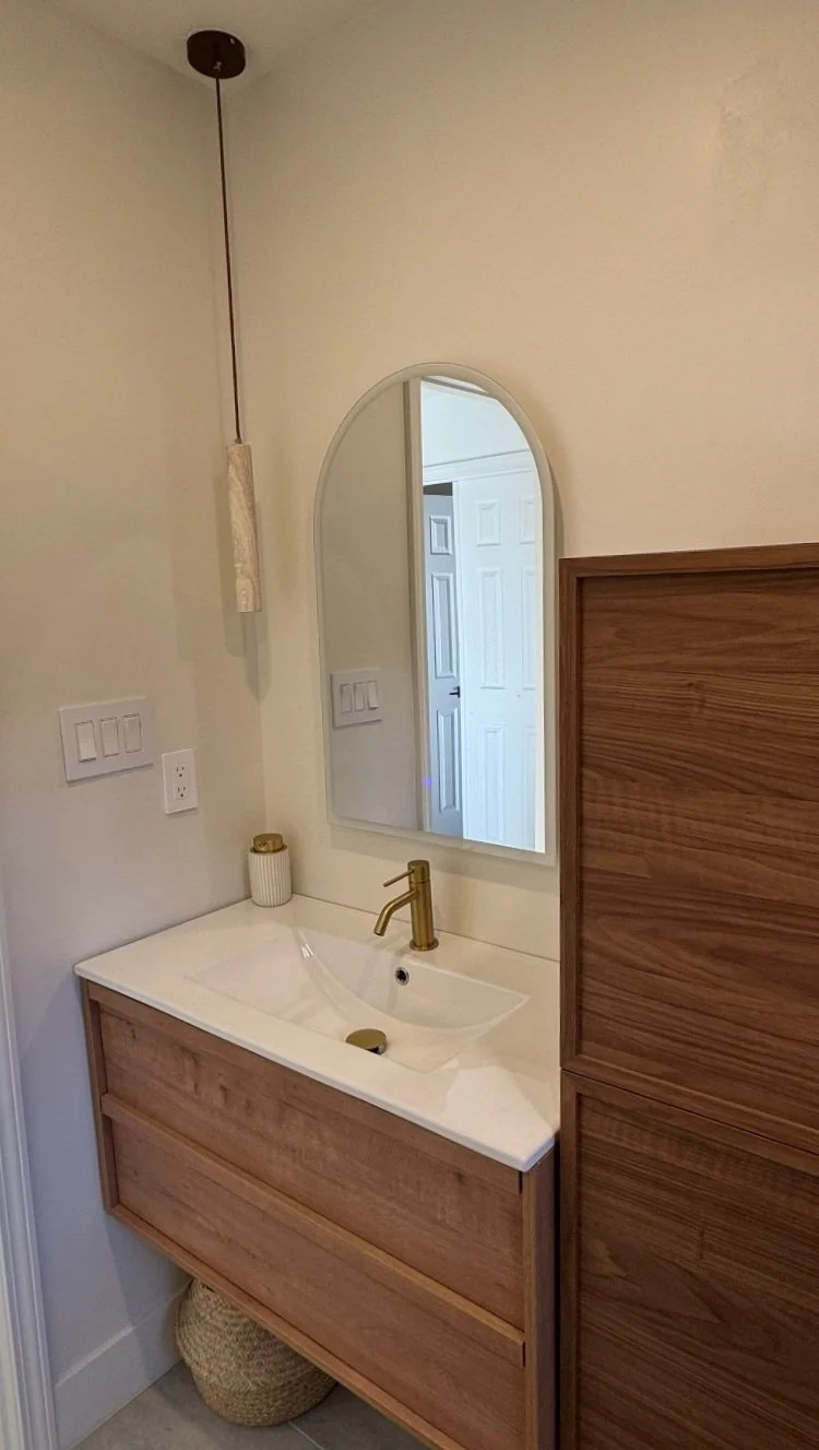 Modern bathroom renovation in Indian Trail