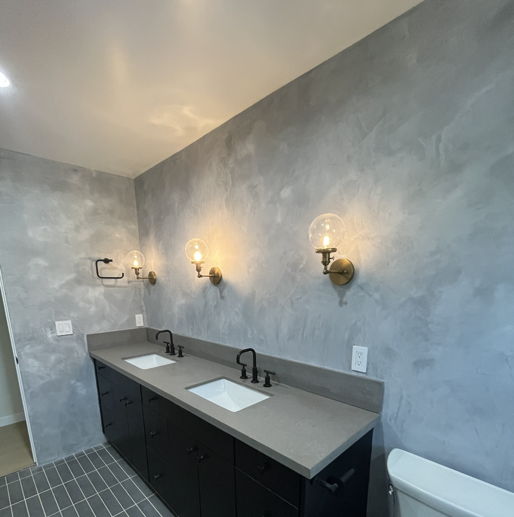Smooth finished wall by TD Pro Renovations